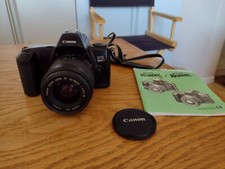 Canon EOS Rebel X S 35mm SLR Camera Zoom 35-80mm Lens Manual Parts or Repair