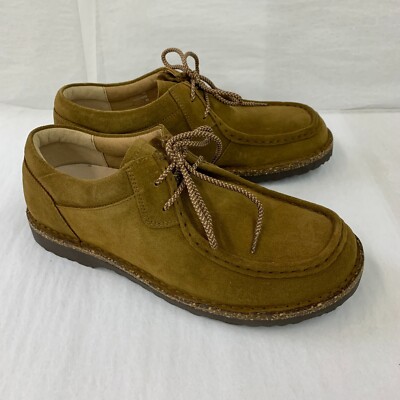 Birkenstock New w/ Box Pasadena Men II Tea Hydrophobics Suede