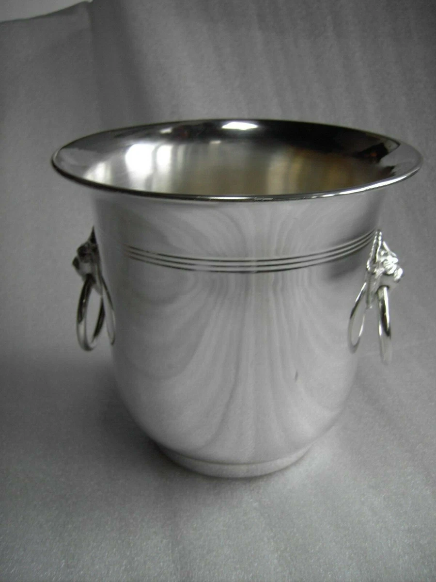 Secchiello Ghiaccio In Acciaio Inox 2L Doppia Parete Con Coperchio E Maniglia – Termico Senza Condensa, Per Feste, Ristoranti, Picnic - 4