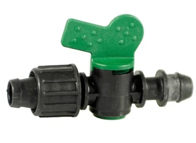 RUBINETTI PER MANICHETTE IRRITEC VDT con gommino ø 16 mm.