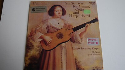 Geminiani - Six Sonatas for Guitar, Cello and Harpsichord - LP