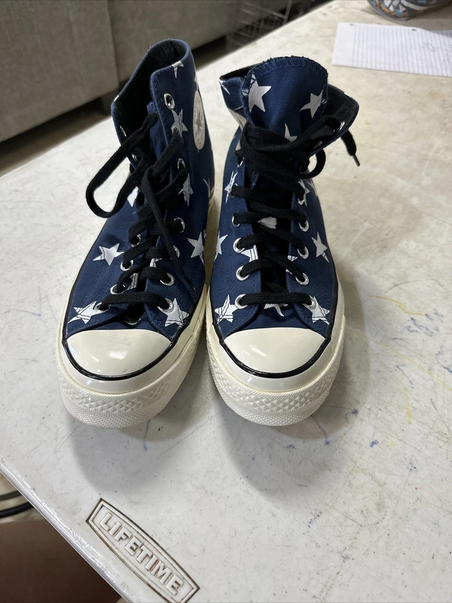 Converse top white navy