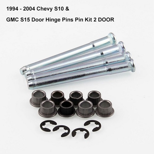 For 1994-2004 Chevrolet S10 & GMC S15 Door Hinge Pins Pin Kit 2 DOOR - Picture 3 of 6