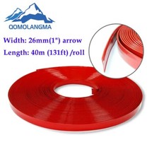 2roll 1"x131ft Arrow Trim Cap Aluminum Coil Strip Channel Letter Material Red