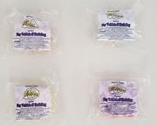 THE FLINTSTONES SET OF 4 TOY VEHICLES  BUILDINGS McDONALD'S HAPPY MEAL TOYS