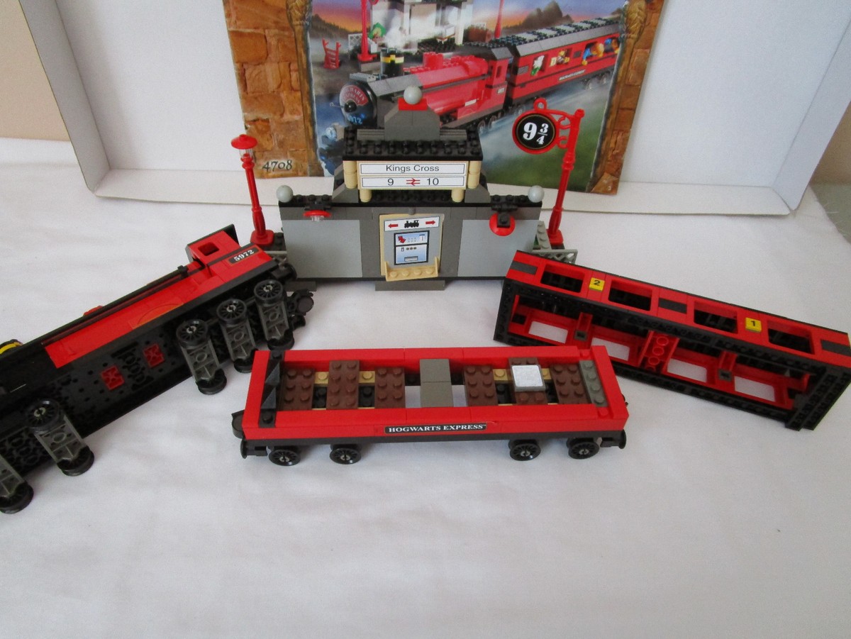 Lego Harry Potter 4708 HOGWARTS EXPRESS TREM COMPLETO COM INSTRUÇÕES SEM  CAIXA