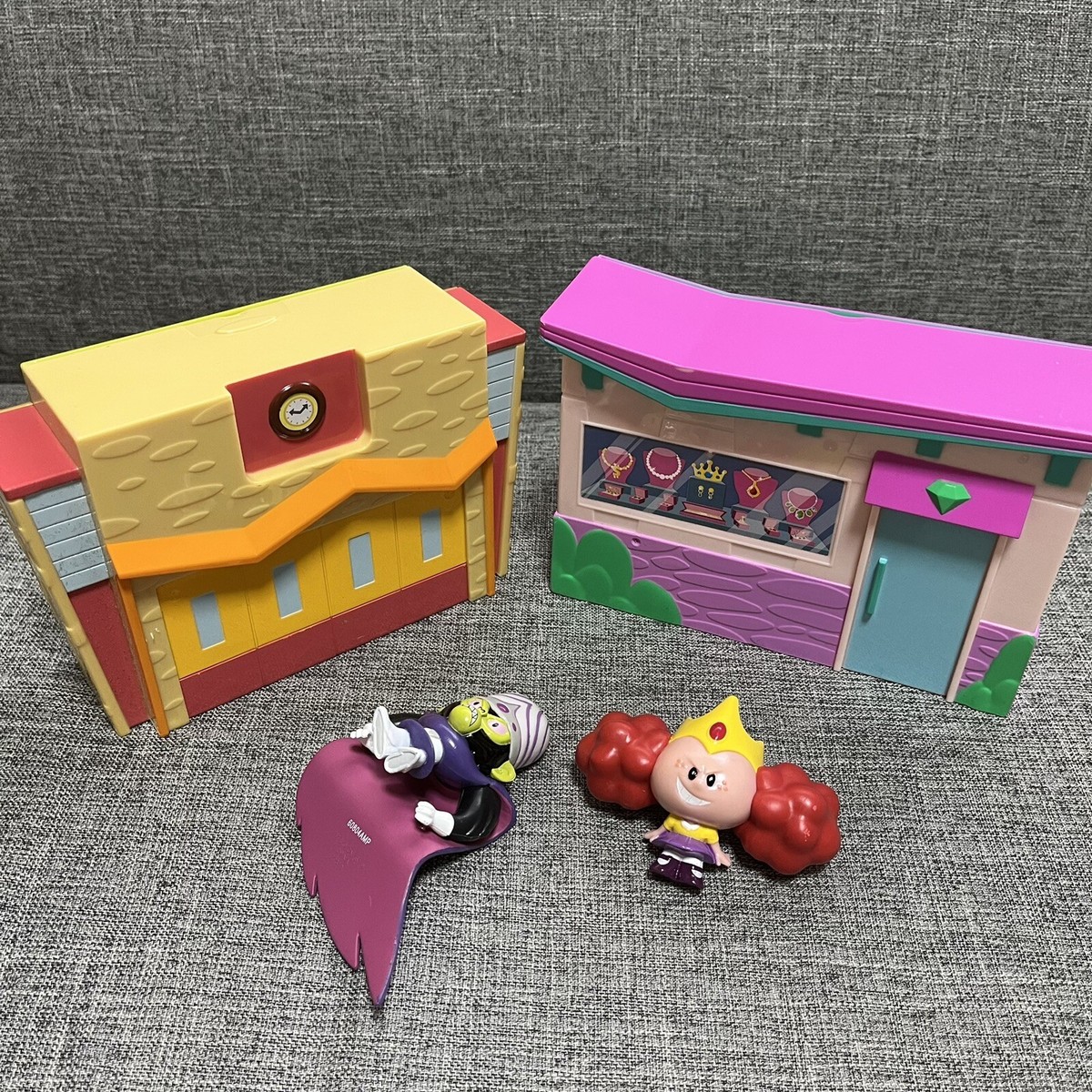 PowerPuff Girls Toys Set Collection Figures House Cartoon PowerPuff Girls Toys Set Collection Figures House Cartoon