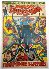 THE AMAZING SPIDER-MAN #105 The Spider Slayer Marvel 1972 Solid Midgrade