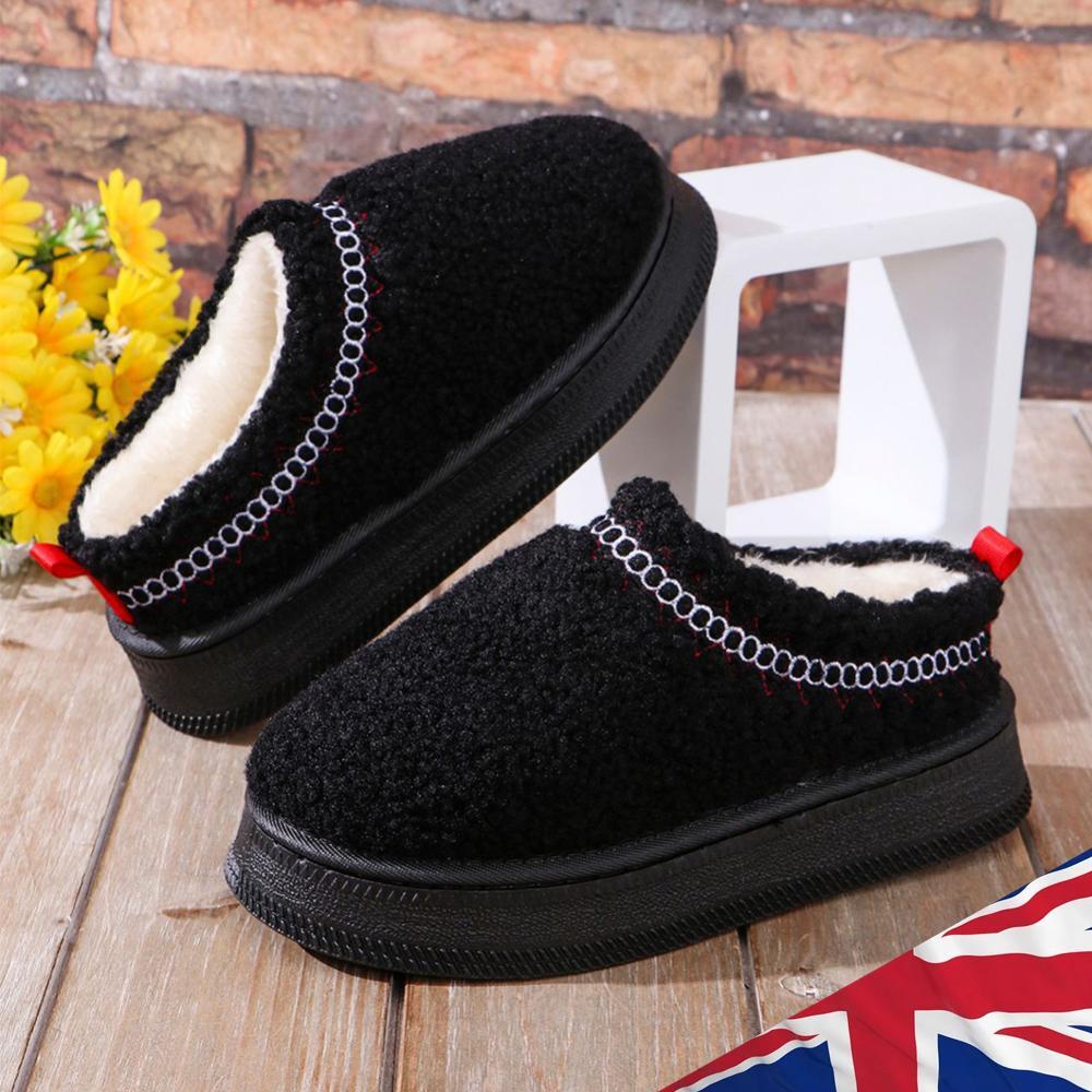 SAOLA Pantofole platform suola spessa soffici casa pantofole stivali antiscivolo per donna