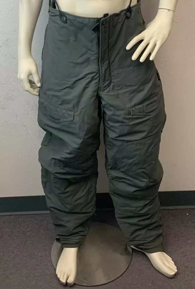 USAF Type F-1B Extreme Cold Weather Pants Trousers & NO Suspenders Size 32