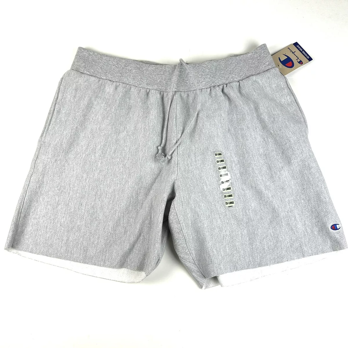 Champion cut off mens sweat shorts hot sale