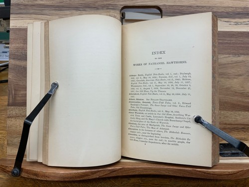 1882 Works of Hawthorne Houghton Mifflin Complete 12 Volumes w/ Life + Index - Picture 21 of 23
