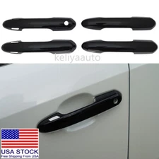 For 2019-2024 2025 Toyota RAV4 Accessories Door Handle Cover Trim (Glossy Black)
