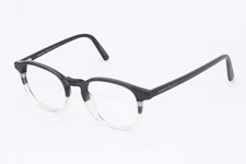 NEW PERRY ELLIS PE 1281 1 BLACK CLEAR FADE AUTHENTIC DESIGNER EYEGLASSES 50-21