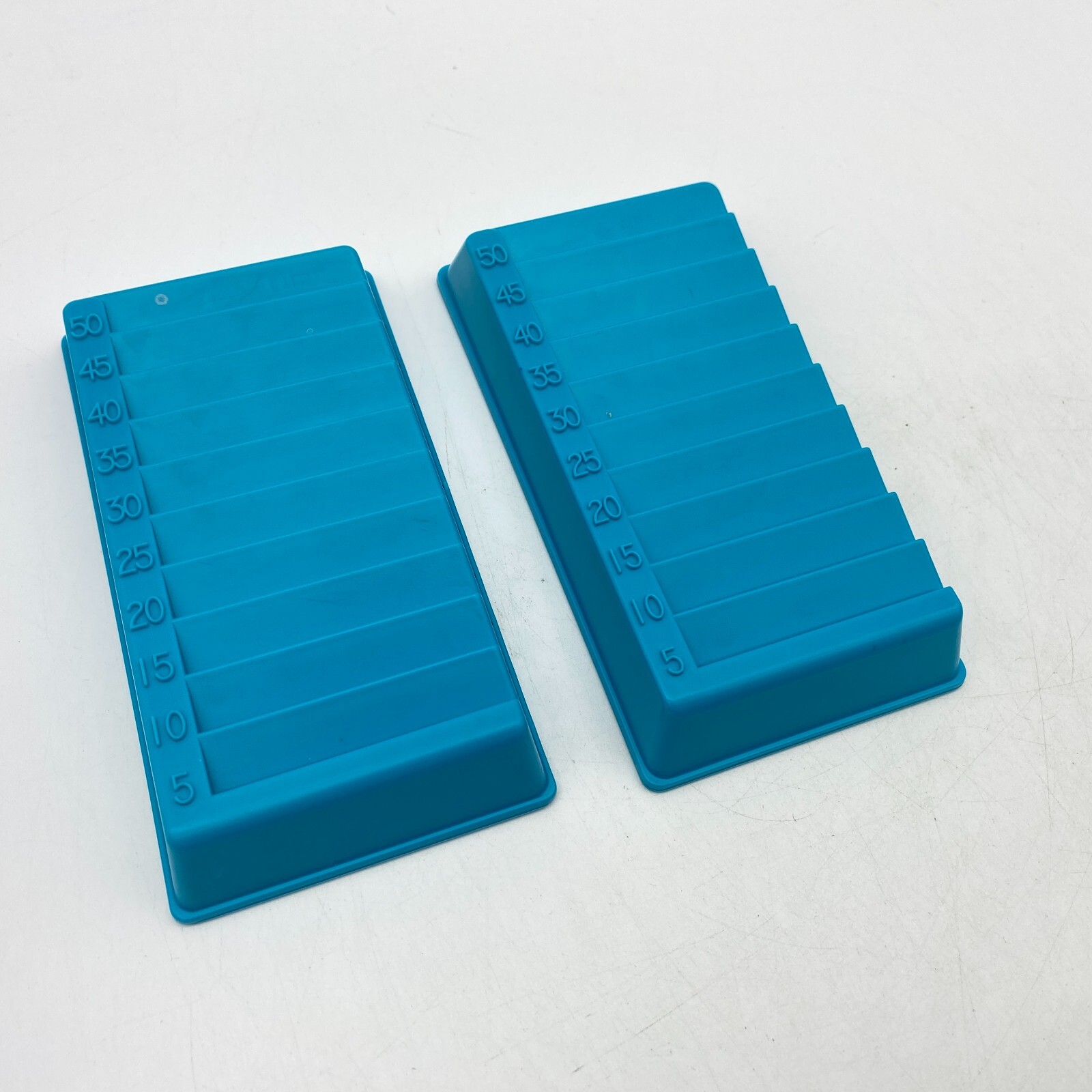 Racko Card Game 2 Turquoise Racks 1997 Replacement Pieces Parts 73000400736 eBay