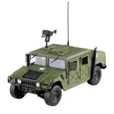 24cm Diecast Alloy 1/18 For Hummer Hmmwv Battlefield Vehicle Model Collection