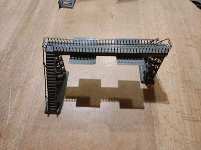 PIKO Fußgängerbrücke Blech Rarität Selten Dahmer?