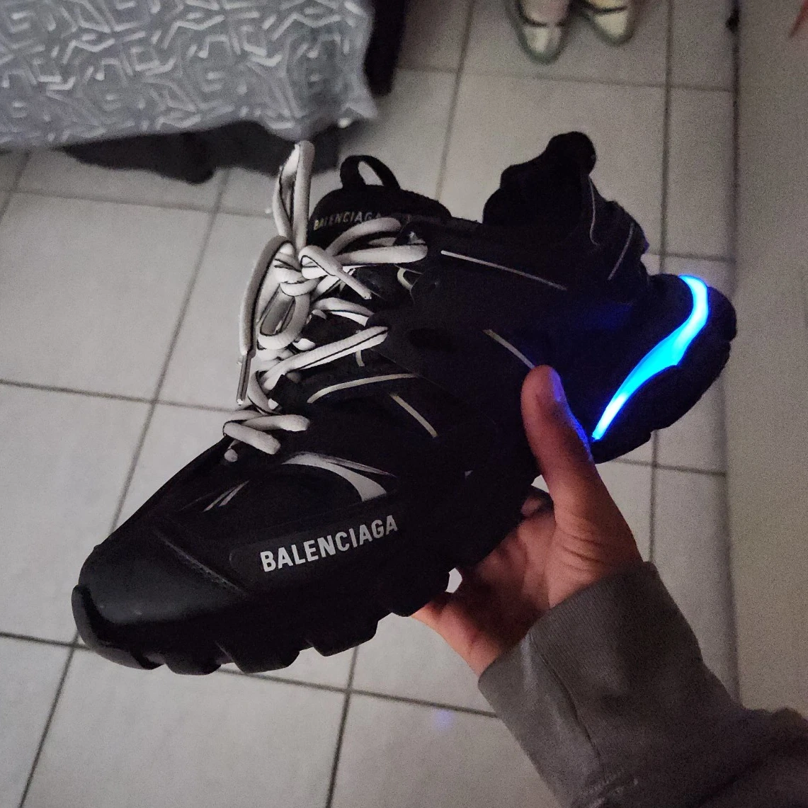 Balenciaga Track Sneaker Black White for sale | eBay