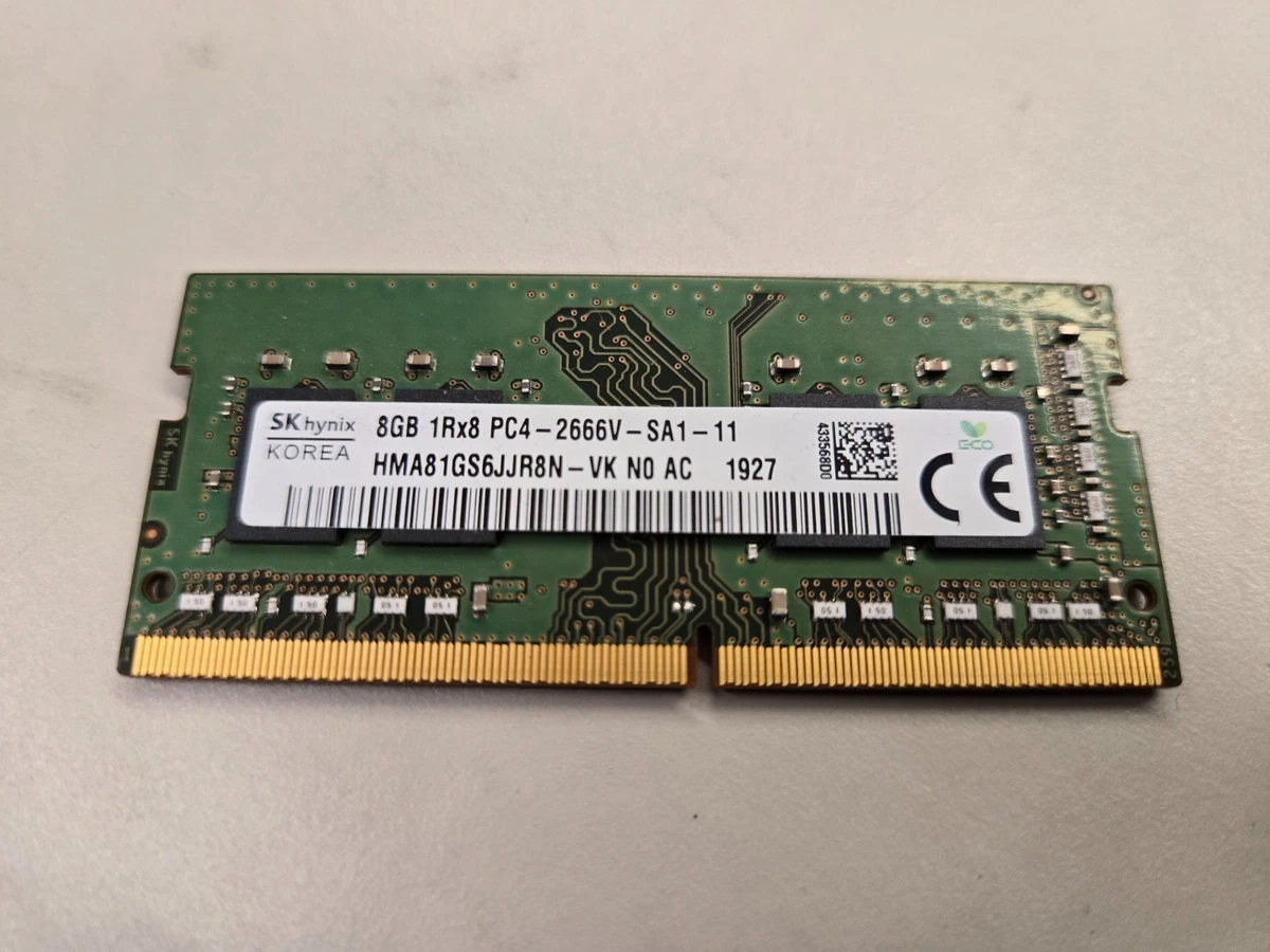 Samsung PC4-21300 (DDR4-2666) Bus Speed Computer RAM 8 GB Capacity