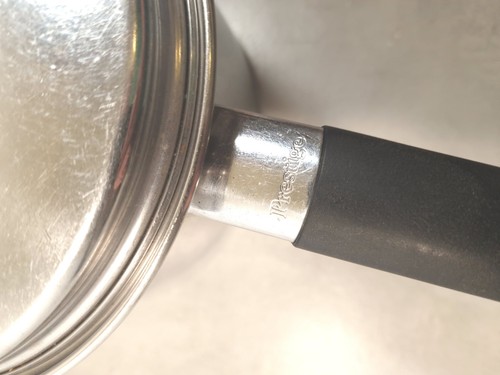 Padelle per salsa vintage Prestige Lifetime acciaio inox fondo rame 22 cm e 20 cm - Foto 2 di 7