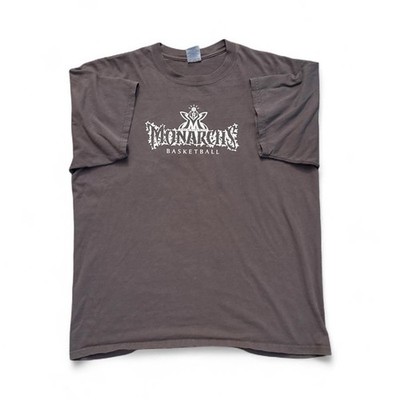 Ultra Cotton Old Dominion Monarchs Basketball Gray Short Sleeve Shirt XL