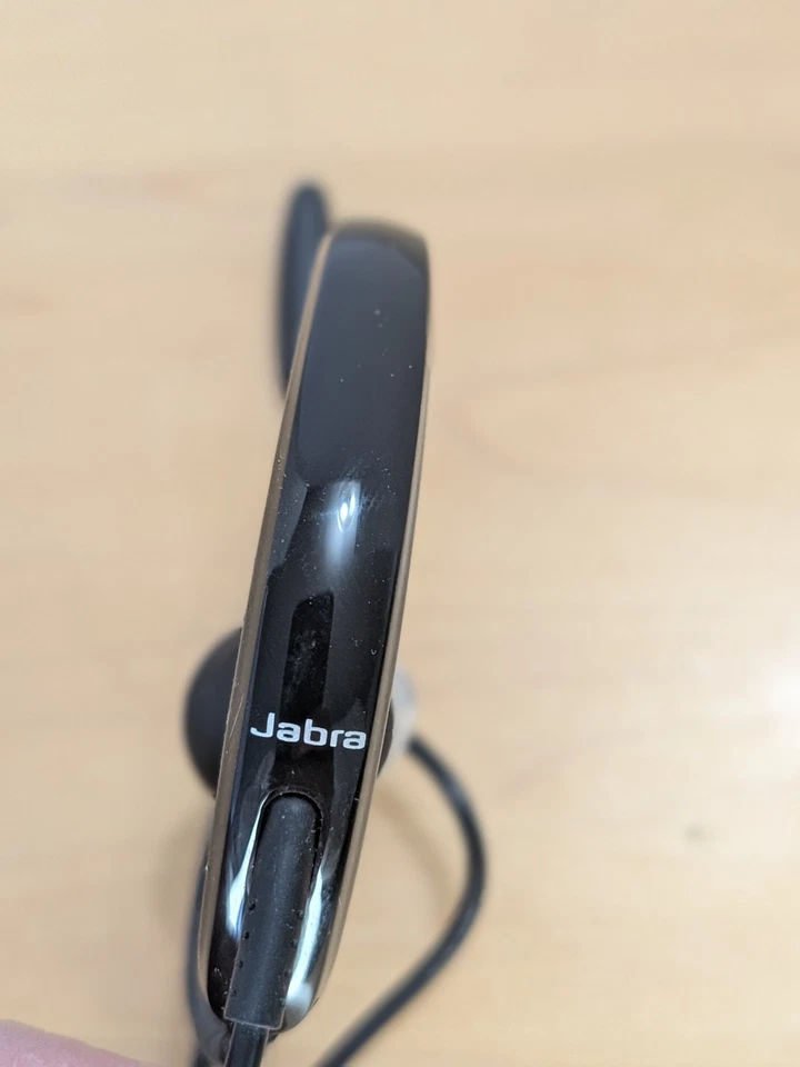 Jabra UC Voice 250 MS USB HD Wired Ear Headset Microphone w/ Case HSC008 Black - Image 4 of 4