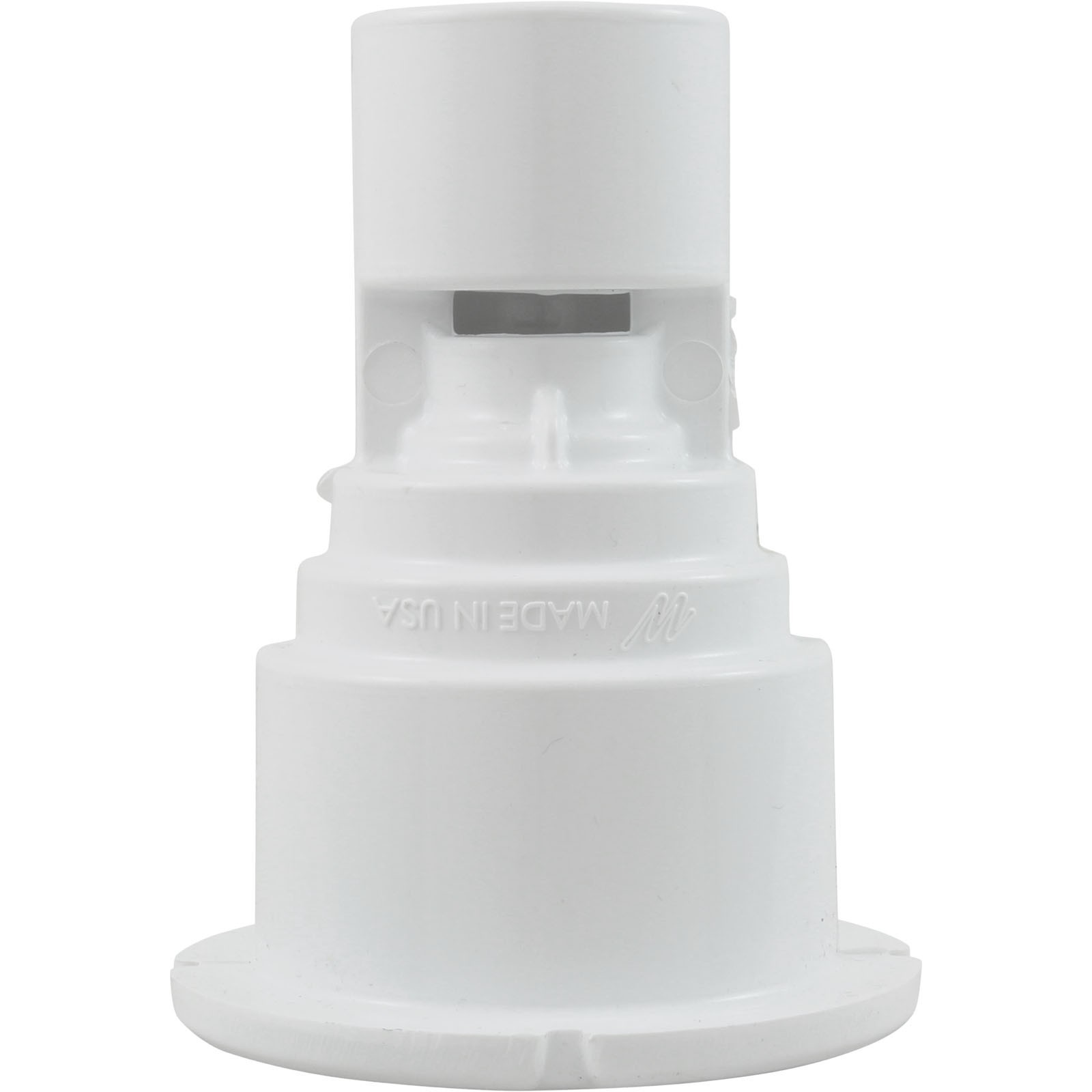 Wall Fitting, WW Poly Storm Gunite, Built-In, Wht, Thread-In : 215-1390