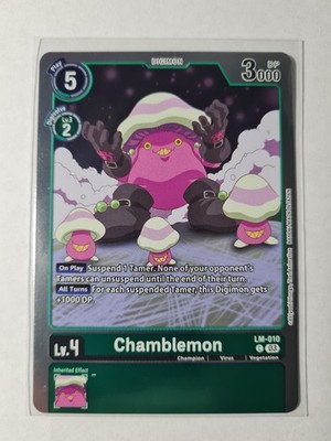 Digimon Chamblemon   LM-010 · Common · Exceed Apocalypse · EN · NM