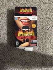 Karaoke Joysound Nintendo Wii 2012 Konami CIB With Microphone