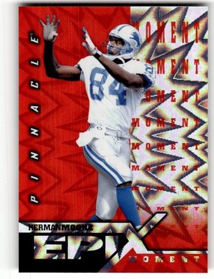 1997 Pinnacle Herman Moore Epix Orange #E8