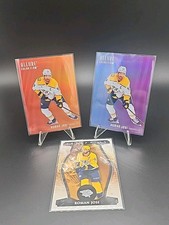 25-26 Roman Josi Allure Color Flow Artifacts /599 3 Card Lot Nashville Predators