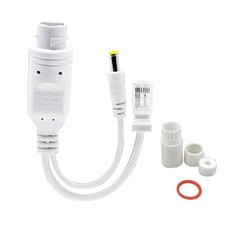 1 PC 24V إلى 12V POE Splitter كابل Waterproof Injector محول لـ IP كاميرا