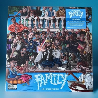 D J Scheme  Family Ltd Ed. White & Blue Splatter Vinyl LP 2021  New Sealed.