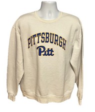 VTG University Of Pittsburgh Pitt Panthers Pullover Sweatshirt Adult Large 2000s