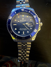 Rolex GMT-Master II Blue Dial & Blue Bezel Date Auto Steel Bracelet Watch
