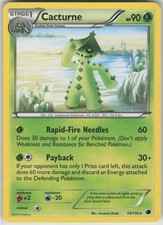 Cacturne Rare Plasma Freeze 10/116 LP