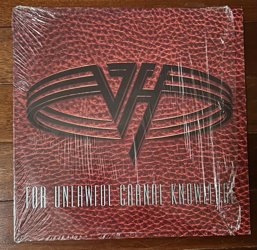 Van Halen "For Unlawful Carnal Knowledge" LP SHRINK US Club Original 1991