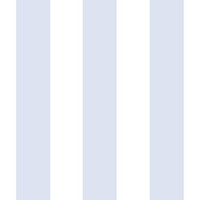 Muriva Sassy B Stripe Tease Tapete Kinderzimmer Waschbar Weiß Blau 187543