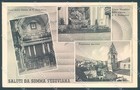 Napoli Somma Vesuviana Chiesa San Domenico cartolina JK5769