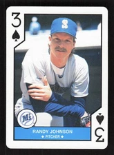 Randy Johnson 1990 U.S. Playing Card Co. Major League All-Stars Playing Cards #3