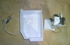 Open Box Whirlpool Ice Maker Valve and Bin WR17X4312 / W11529131