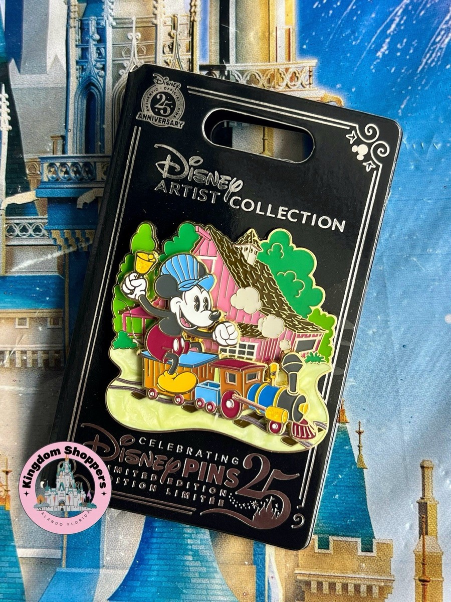 2025 Disney Parks Alex Maher Artist Series Mickey Train Set Jumbo