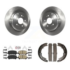 Transit Auto K8A-108292 Kit Brake Disc and Pad Rear for Honda Odyssey 2011-2017