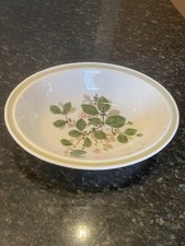 Vintage Royal Albert Rose Arbour pattern oval vegetable bowl.