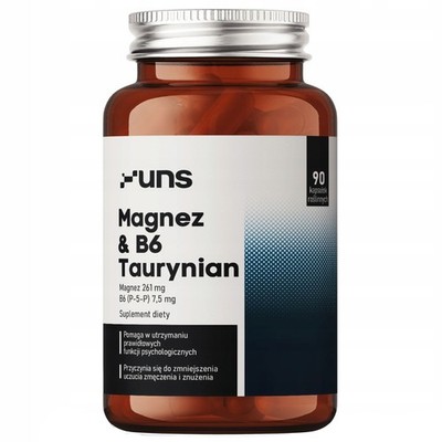UNS Magnesium & B6 Taurat 90 pflanzliche Kapseln