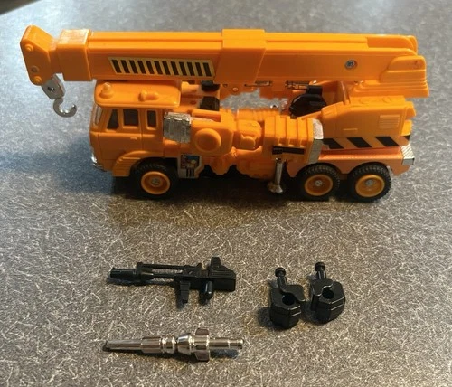 Grapple 100% Complete 1985 Vintage G1 Hasbro Transformers Action Figure