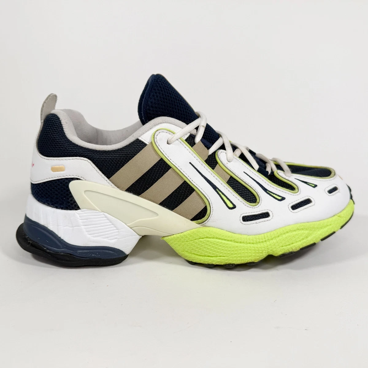 adidas gazelle silver green womens Adidas Originals EQT Gazelle Collegiate Navy Solar Yellow Mens Sneaker   Nifty Kicks