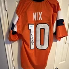 Bo Nix Signed Denver Broncos #10 Football Jersey - Original Autograph
