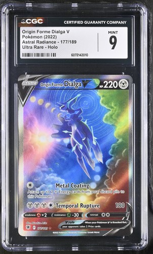 Origin Forme Dialga V graded CGC 9 for sale on eBay