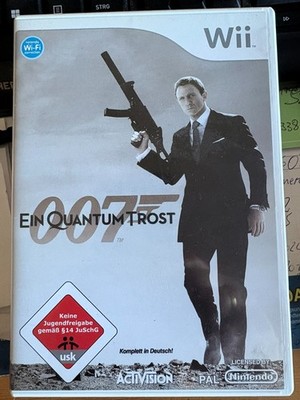 James Bond 007: Ein Quantum Trost-Das Spiel (Nintendo Wii) USK 18